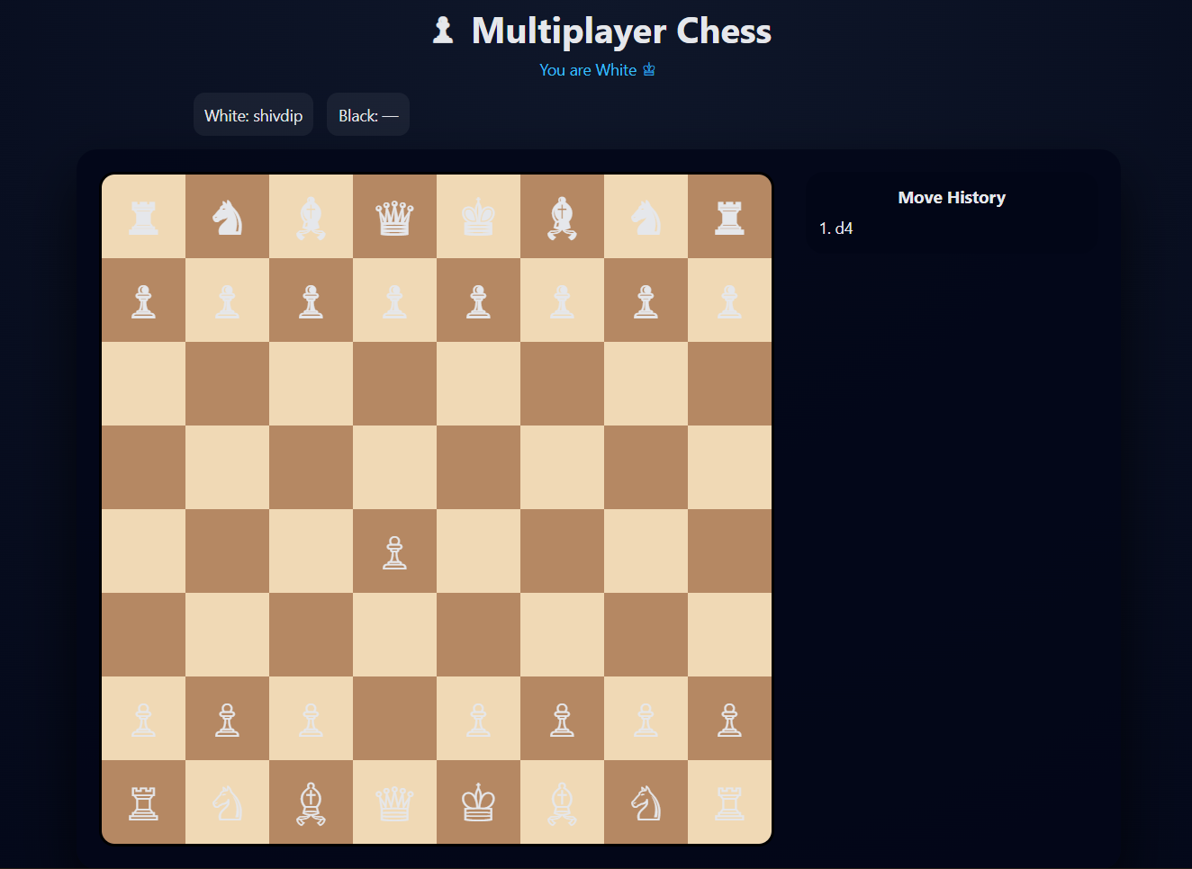 Multiplayer Chess Game